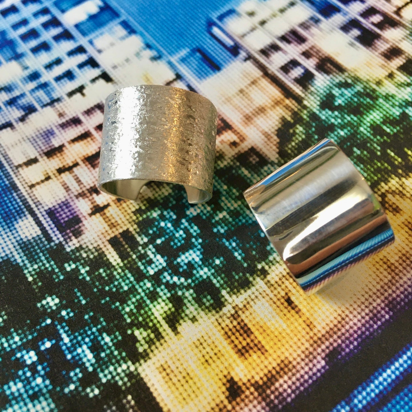 Minimalist ring Maeve matted