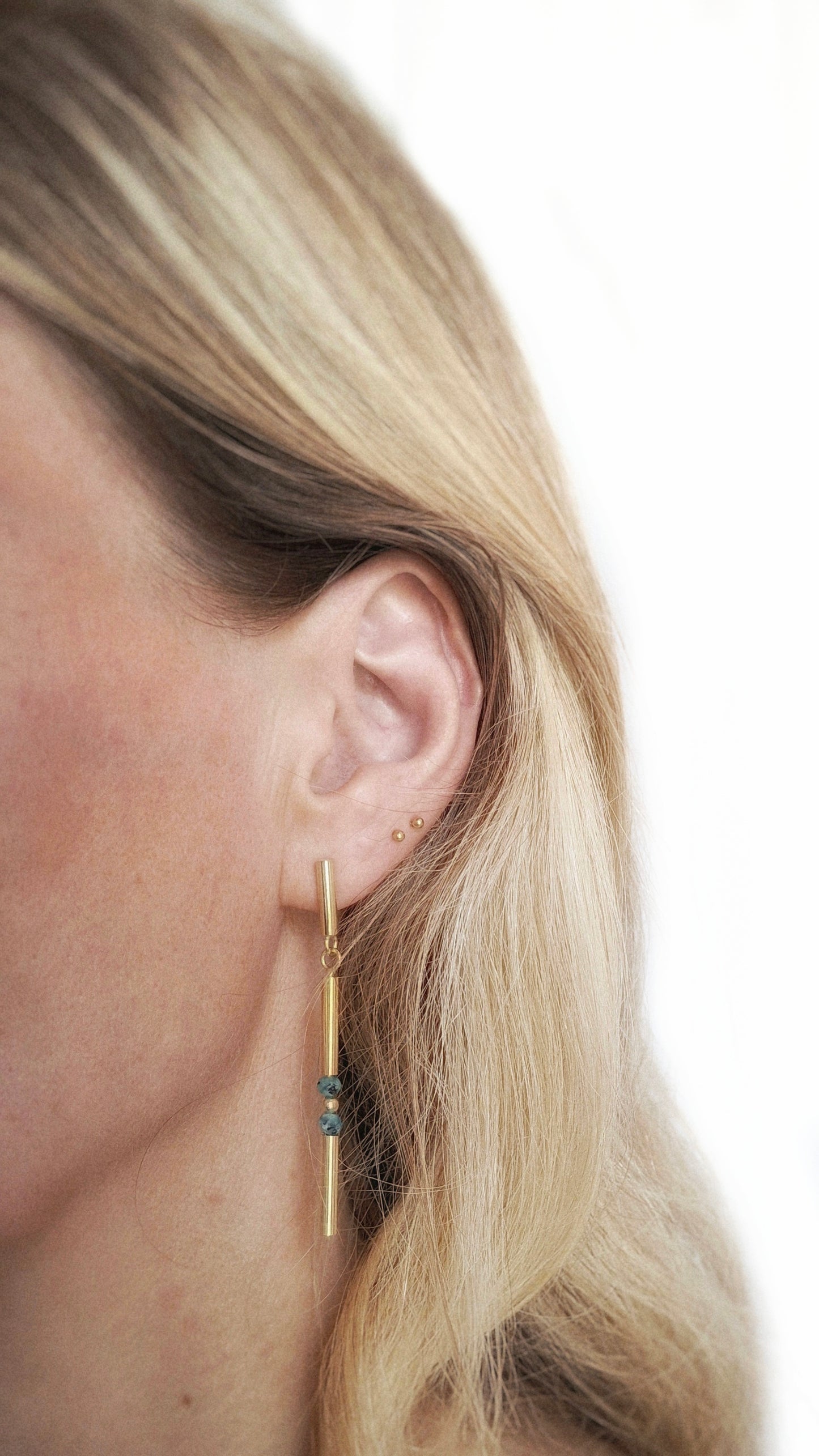 Zilveren oorhangers in variaties